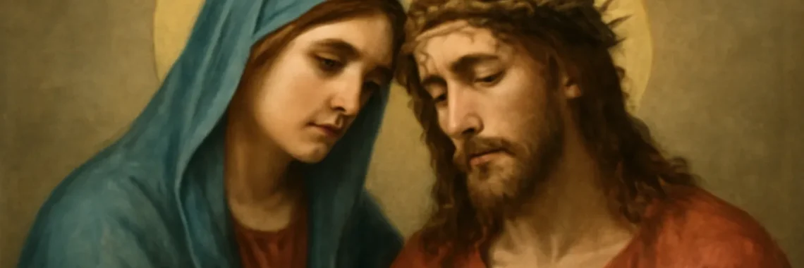 maria y jesucristo